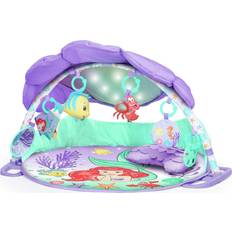Aktivitetstæppe på tilbud Bright Starts The Little Mermaid Twinkle Trove Lights & Music Activity Gym
