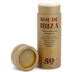 Solcremer & Selvbrunere Sol de Ibiza Natural Mineral Sunscreen Stick SPF50 45g