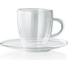 Glas - Med håndtag Espressokopper - Espresso Cup 8cl