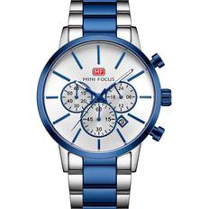 Megir Armbåndsure Megir Mini Focus Steel/Blue MF0294G.02