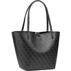 Guess Skulderrem Tote Bag & Shopper tasker Guess Alby 4g Logo Shopper Bag - Black