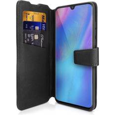 ItSkins Sort Covers med kortholder ItSkins Book Wallet Case for Huawei P20 Lite