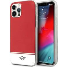 Mini Mobiltilbehør Mini MIHCP12MPCUBIRE iPhone 12/12 Pro 6.1 red/red hard case Stripe Collection