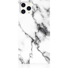 INF iDecoz Square Case Marble (iPhone 11 Pro Max) Hvid