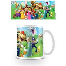 Nintendo Gul Køkkentilbehør Nintendo Super Mario Mushroom Kingdom multicolour Cup