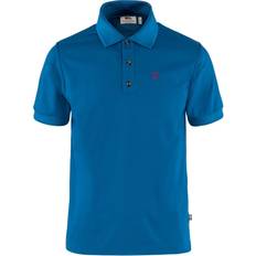 Fjällräven 3XL - Herre Polotrøjer Fjällräven Crowley Pique Polo Shirt - Alpine Blue