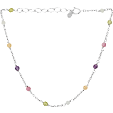 Turmalin Armbånd Pernille Corydon Rainbow Bracelet - Silver/Multicolour