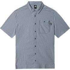 The North Face Polyester Skjorter The North Face Hypress Short Sleeve Shirt - Monterey Blue Plaid