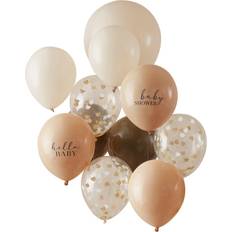 Ginger Ray Latex Balloons Neutral Baby Shower 11pcs