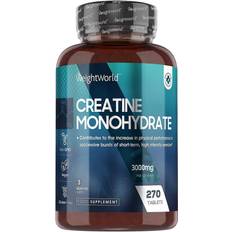 Kapsler/Tabletter - Kreatin monohydrat WeightWorld Creatine Monohydrate 270 stk