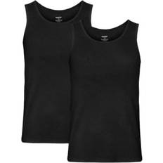 Resteröds Organic Cotton Tank 2-pack - Black