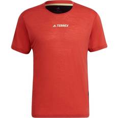 Nylon - Orange - XL Overdele adidas Terrex Agravic Pro Wool T-shirt