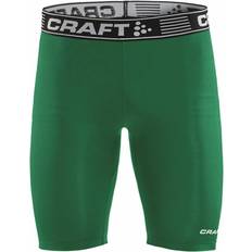 Grøn - Unisex - XXL Tights Craft Sportswear Pro Control Compression Short Tights Unisex - Green