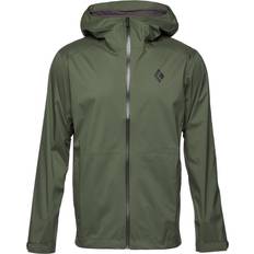 Black Diamond Burrebånd - Nylon Tøj Black Diamond Stormline Stretch Rain Shell Jacket - DeepForest