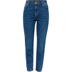 Dame - Elastan/Lycra/Spandex - Hvid Jeans Pieces Jeans 30-31