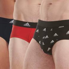 Adidas Elastan/Lycra/Spandex Underbukser adidas 3-pack Active Flex Cotton Brief