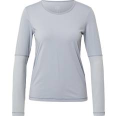 Casall Mesh T-shirts & Toppe Casall Women's Iconic Long Sleeve - Blue