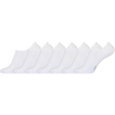 JBS Dame - Elastan/Lycra/Spandex Undertøj JBS Shoe Socks 7-pack - White