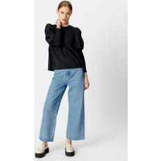 Gestuz Jeans Gestuz Jeans Amber HW Straight Culotte Washed Mid