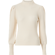 Blå - Dame - Viskose Sweatere Only High Neck Knit Sweater