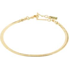 Pilgrim Joanna Flat Snake Chain Bracelet - Gold