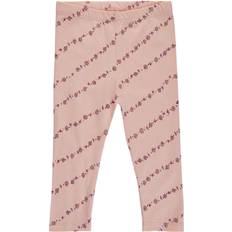 Brun - Leggings Bukser Soft Gallery Leggins Paula Shellstripe Cameo Rose mdr