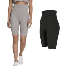 Urban Classics Hvid Shorts Urban Classics Shorts High Waist Cycle