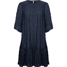 Dame - Flæse - Korte kjoler - Sort Soaked in Luxury Charlotta Swing Dress - India Ink