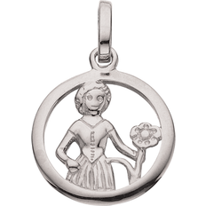 Scrouples Charms & Vedhæng Scrouples Zodiac Sign Virgo Pendant - Silver