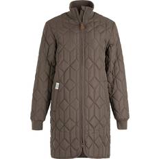 48 - Brun - Dame - Quiltede jakker Weather Report Nokka Long Quilted Jacket Women - Major Brown