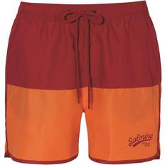 Herre - Vandafvisende Badebukser Salming Cooper Original Swimshorts Red/Orange