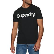 Superdry Sort T-shirts Superdry Core Logo T-shirt - Black