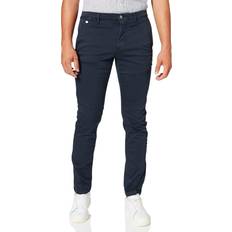 Replay L Bukser & Shorts Replay Benni Regular Fit Cotton Blend Denim Jeans - Blue