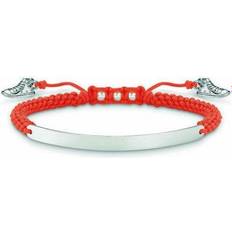 Thomas Sabo Love Bridge Bracelet - Silver/Orange