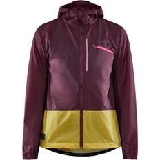 Cykling - Dame - Polyester Overtøj Craft Sportswear Women's Adv Offroad Wind Jacket Burgundy-Cress
