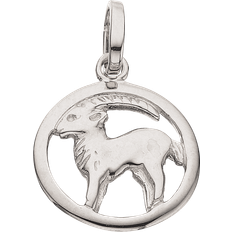 Scrouples Charms & Vedhæng Scrouples Zodiac Sign Capricorn Pendant - Silver