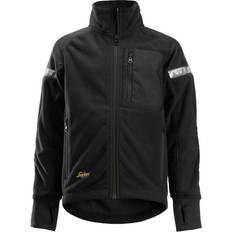 Drenge Fleecejakker Børnetøj Snickers Workwear Junior 7507 AllroundWork Windproof Jacket - Black