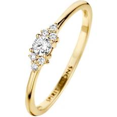 Spirit Icons Vida Ring - Gold/Diamonds