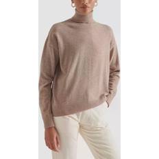 Superdry Herre - M - Polotrøjer Sweatere Superdry Lambswool Rollneck Sweater