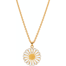 Lund Copenhagen Marguerit Collier Necklaces - Gold/White/Transparent
