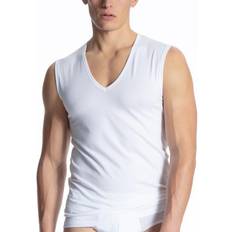 Calida Toppe Calida Men's Cotton Code Vest, (Weiss 001)