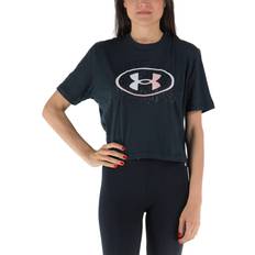 Under Armour Dame - Polyester - S Toppe Under Armour Women's Live Sportstyle Graphic Tank Knit Tops Black/Penta