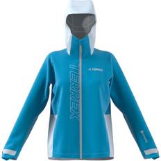 Genanvendt materiale - Grøn Regnjakker & Regnslag adidas Terrex Gore-Tex Paclite Rain Jacket - Blue