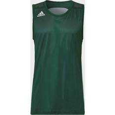 Grøn - Herre - L - Polyester Toppe Adidas 3G Speed Reversible Jersey