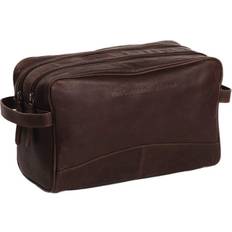 The Chesterfield Brand Brun Toilettasker & Kosmetiktasker The Chesterfield Brand Toiletry Bag Stefan Made of Leather Large Cosmetics Case for Men and Women for Travel, Brown, L