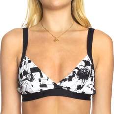 36 - Bomuld Bikinitoppe Sunseeker Monochromatic Pixel Cross Front Top pattern-2 B/C * Kampagne *