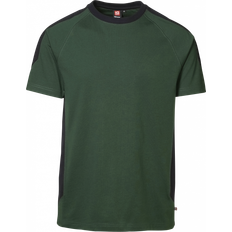 Grøn - XS T-shirts ID PRO Wear T-shirt - Bottle Green