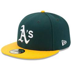 New Era Herre Kasketter New Era Men's Oakland Athletics 59Fifty Home Authentic Hat