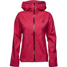 Black Diamond Dame Regnjakker & Regnslag Black Diamond Women's StormLine Stretch Rain Shell Pomegranate