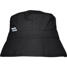 Rains Dame Tilbehør Rains Waterproof Bucket Hat Unisex - Black